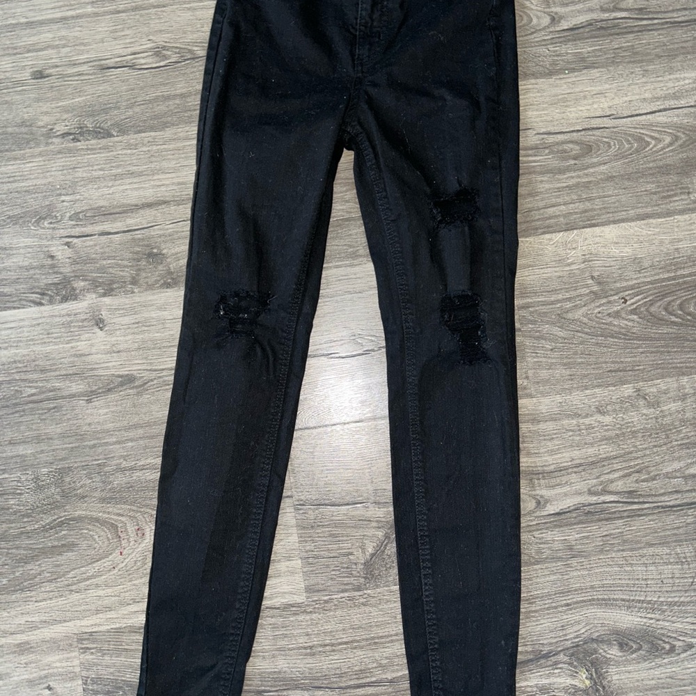 Wild Fable high waisted distressed skinny jeans